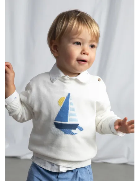 Jersey intarsia - Nata      