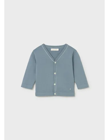 Cardigan tricot c/pico - Jade      