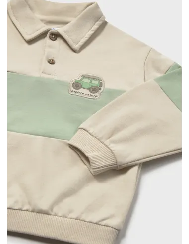 Pullover cuello polo – Cañamo    