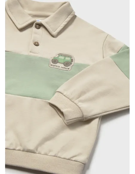 Pullover cuello polo – Cañamo    