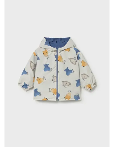 Cortavientos reversible - Cobalto   