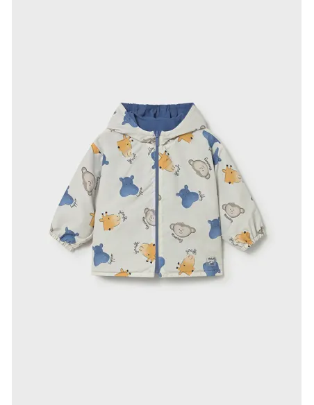 Cortavientos reversible - Cobalto   