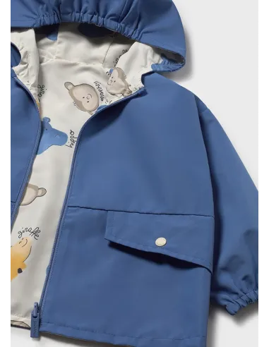 Cortavientos reversible - Cobalto   