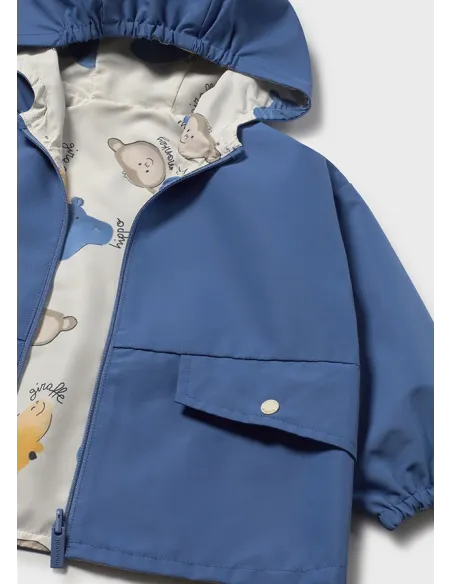 Cortavientos reversible - Cobalto   