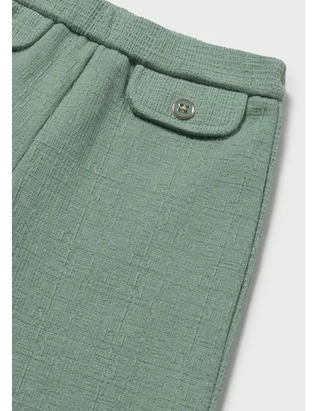 Pantalon largo estructura - Menta     
