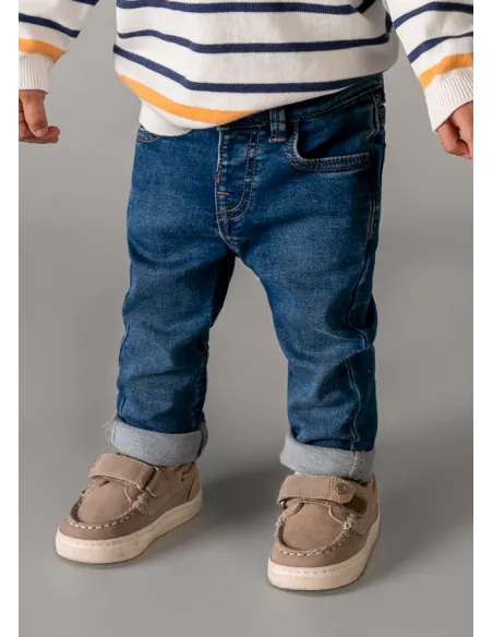 Pantalon soft denim 5b - Medio     