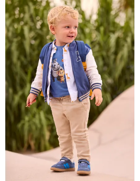 Pantalon lino relaxed - Anacardo  