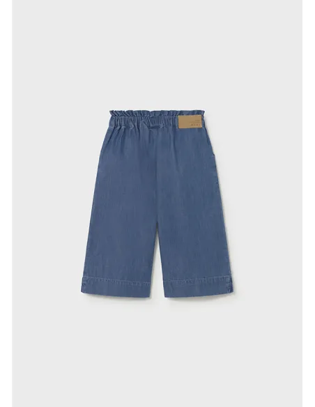 Pantalon largo fluido - Oscuro    