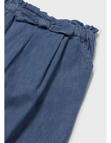 Pantalon largo fluido - Oscuro    