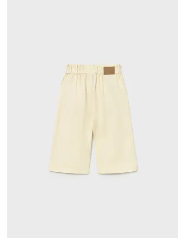 Pantalon largo fluido - Garbanzo  