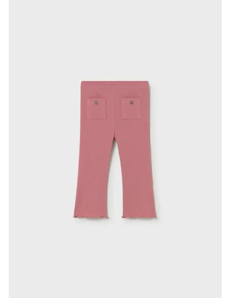 Leggings flared canale - Blush     