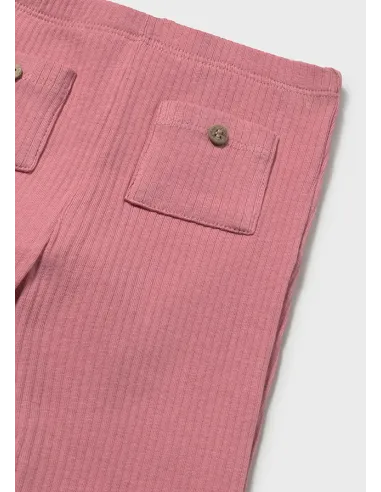 Leggings flared canale - Blush     