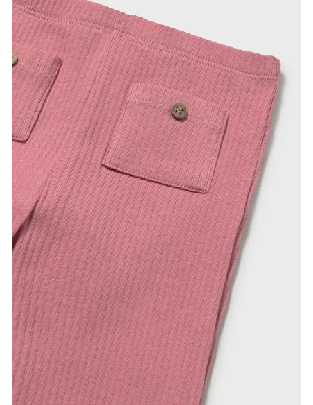 Leggings flared canale - Blush     