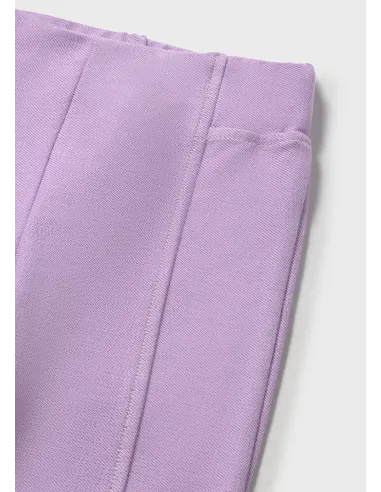 Leggings flared punto sarga - Lilac     