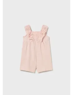 Mono corto combinado guipur - Peonia    