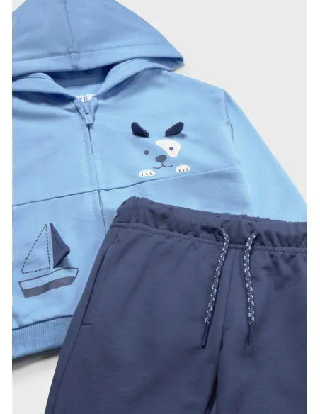 Chandal play con camiseta - Celeste   