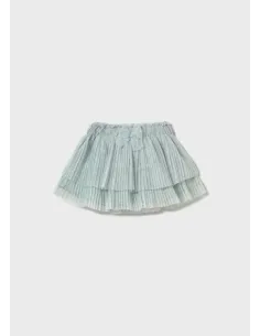Falda tul plisado - Lago      