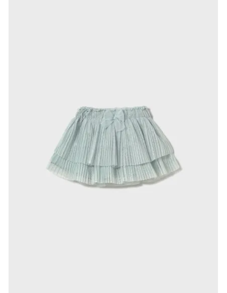 Falda tul plisado - Lago      