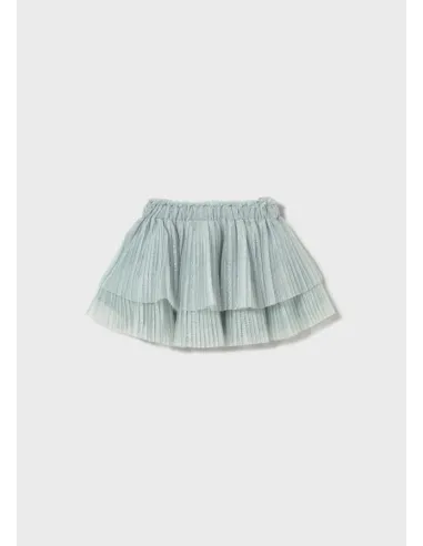 Falda tul plisado - Lago      