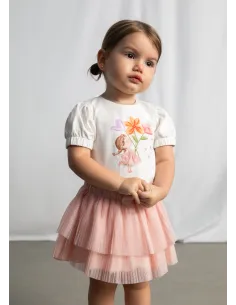 Falda tul plisado - Blossom   