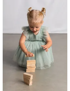 Vestido tul con diadema - Lago