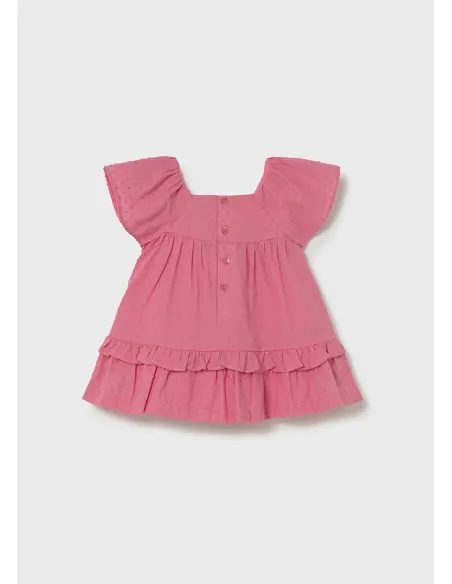 Vestido plumeti - Geranio   