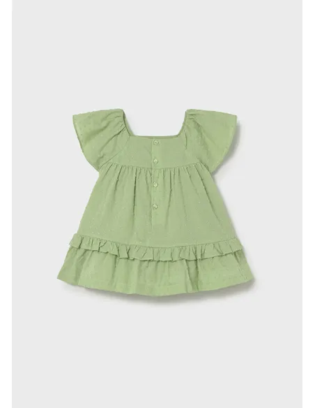 Vestido plumeti - Basil     