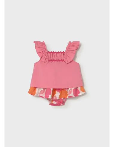 Conj. falda estampada - Geranio   