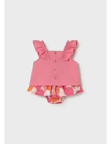 Conj. falda estampada - Geranio   