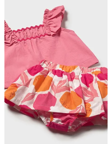 Conj. falda estampada - Geranio   