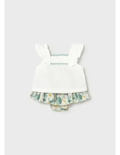 Conj. falda estampada - Lago      