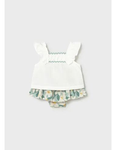 Conj. falda estampada - Lago      