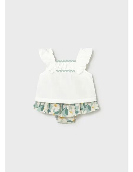 Conj. falda estampada - Lago      