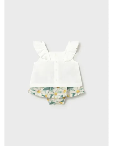 Conj. falda estampada - Lago      