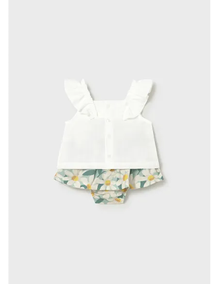 Conj. falda estampada - Lago      