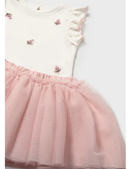 Conj. falda tul - Peonia    