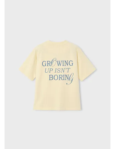 Camiseta m/c "growing up" - Butter    