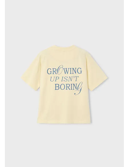 Camiseta m/c "growing up" - Butter    