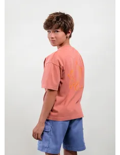 Camiseta m/c fluor - Rojo      