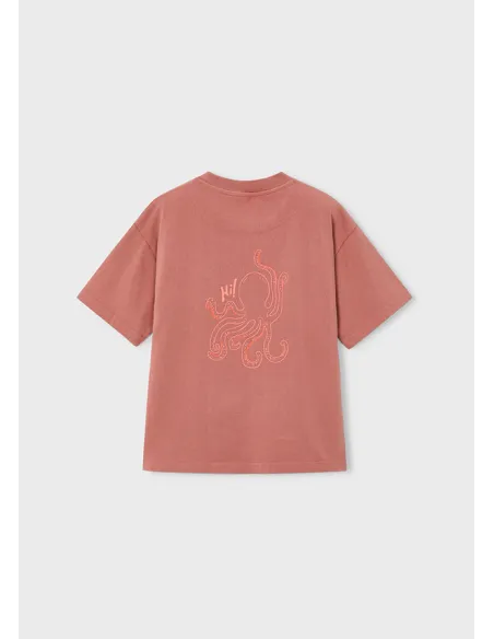 Camiseta m/c fluor - Rojo      