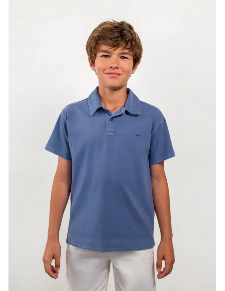 Polo m/c overdyed - Universo  