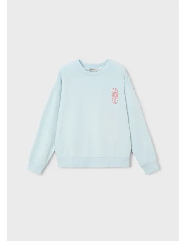 Sudadera "lobster friday" - Celeste   