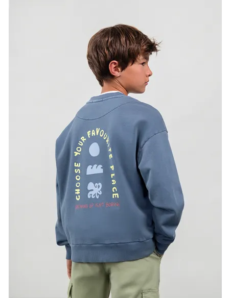 Sudadera boston art - Universo  