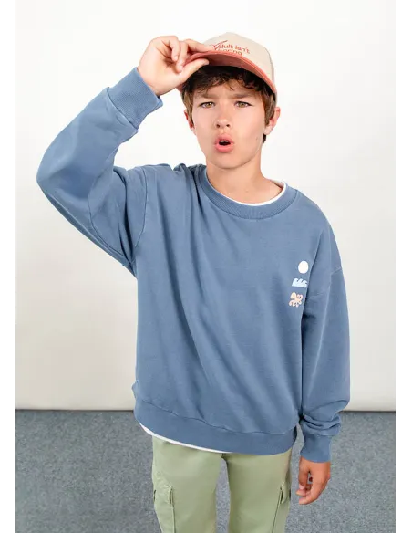 Sudadera boston art - Universo  