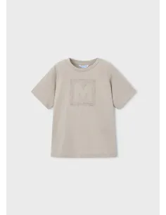 Camiseta m/c basica - Piedra    