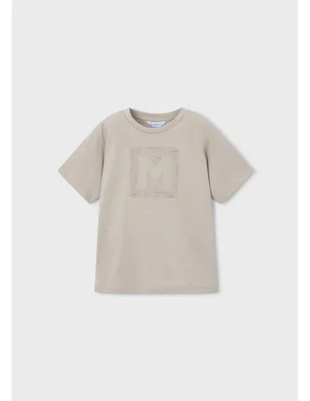 Camiseta m/c basica - Piedra    