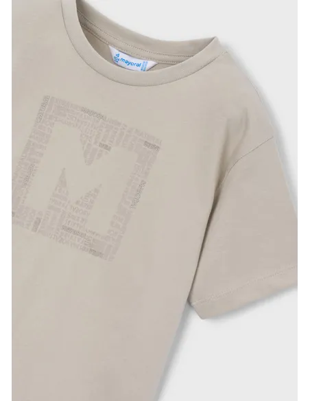 Camiseta m/c basica - Piedra    