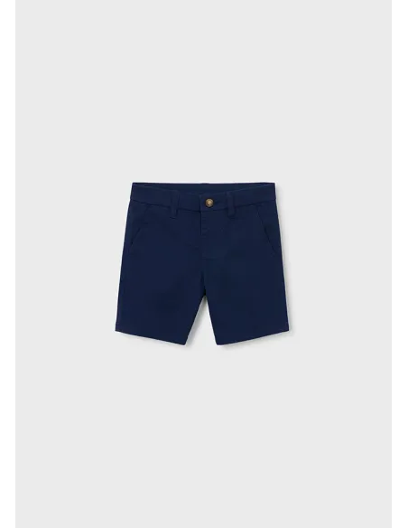 Bermuda chino sarga basico - Marino    