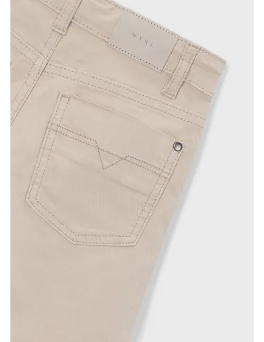 Bermuda sarga 5b basica - Piedra    