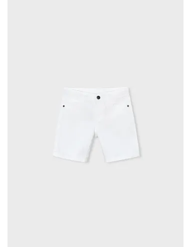 Bermuda sarga 5b basica - Blanco    